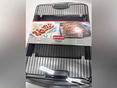 GoodCook 15 x 10.5 Nonstick Carbon Steel Baking Pan & Raised Wire Rack Pizza Crisper, Crispy Bacon, Multipurpose Cooking Sheet Pan, Cooling Rack, Kitchen Cookware Set, Dishwasher Safe 20