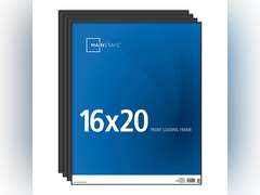 Mainstays 16x20 Black Format Frame Set of 4 32