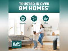 GermGuardian Air Purifier for Home with HEPA Pure Filter, for Wildfire Smoke, Pet Dander, Pollen, Odors, Large Rooms Up To 743 Sq. Ft., Removes 99.97% Pollutants, UV-C Light, 22", AC4825E, Gray 80