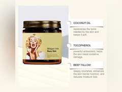 Whipped Beef Tallow and Honey Balm,Tallow Honey Balm,Tallow Face Moisturizer,Grass Fed Grass Finished Face Cream,Hydrates and Nourishes the Skin 27