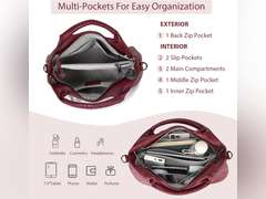Genuine Leather Hobo Tote Bag Purses for Women (similar model) 60