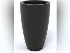 Mayne Caprio 26in Tall Planter - Black 72