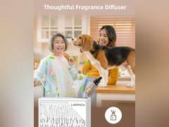 Air Purifiers for Home Up to 1736 sqft, LAMPICK Air Purifier for Home Pets with Night Light, Sleep Mode, Fragrance Sponge, PM2.5 Detector, True H13 HEPA Filter Carbon Filters Air Cleaners for Bedroom 110