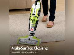 BISSELL Crosswave Turbo Vacuum Mop All in One Wet and Dry Vac Combo Hard Floor & Area Rug Cleaner, 3888A 230