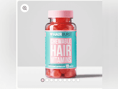 Chewable Hair Vitamins Each bottle: 60 gummies | Daily dosage: 2 gummiesA blend of premium ingredients for longer and healthier hair, when taken daily. Contains a blend of essential minerals: Biotin, Selenium and Zinc. Address thinning hair or hair l