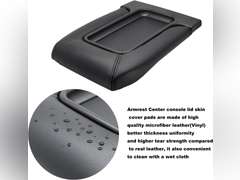 NHILES Center Console Lid Replacement Kit for 1999 2000 2001 2002 2003 2004 2005 2006 2007 Silverado/Avalanche/Suburban/Sierra/Yukon Replaces Number 19127364, 19127365, 19127366 (Black) 31