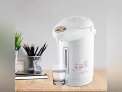 3.8L (128.5 Oz) Electric Kettle Stainless Steel Hot Water Dispenser Countertop Portable Water Boiler 750W Hot Water Kettle,Instant Auto Boiler and Warmer for Tea & Coffee,White 42