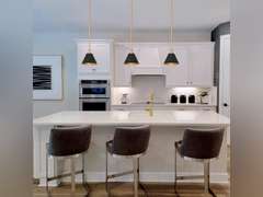 KSANA Modern Black Gold Pendant Light, 1-Light Farmhouse Pendant Lighting for Kitchen Island, Dining Room, Hallway, Foyer and Bedroom 80