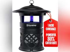 DynaTrap DT2030SR Mosquito & Flying Insect Outdoor Trap and Killer Kills Mosquitoes, Flies, Wasps, Gnats, & Other Flying Insects Protects up to 1 Acre 109