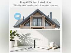 Amazboost Cell Phone Booster(similar model) with LCD Display for House, Boost 3G 4G LTE & 5G Data Up to 5,000 sq ft, Cell Signal Booster Canada Support All Canadian Carriers-Bell, Telus, Rogers, Fido Etc 277