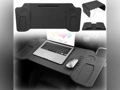 Car Desk Steering Wheel Tray, Foldable Car Table Tray, Car Desk for Laptop, Steering Wheel Desk for Eating and Traveling, Upgraded Design 50