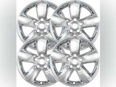 Set of 4 Wheel Skins Compatible with Select 2013-2024 Ram 1500, 2500, 3500 - Impostor Covers for 20 inch Alloy Rims - Snap-on, Chrome 101