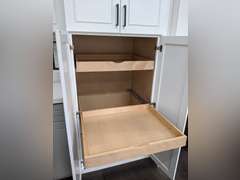 32 Wide Pull-Out Wood Drawer Fits 36 Base or Pantry Cabinet, Slide-Out Organizer Tray for Large Kitchenware, Bulk Items, or Frameless Cabinet Spacer (Fit Face Frame Cabinet B36 Pantry36) 95