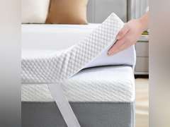 (Similar model)3 Inch Memory Foam Mattress Topper Twin XL Size for College Dorm, Ventilated High Density Pad for Back Pain, Bed Topper with Removable Soft Cover, CertiPUR-US Certified 70