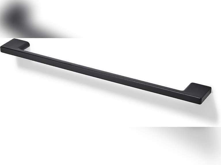 TUNNY 5 Pack Classic Cabinet Handles-18.9"/480mm Screw Spacing Matte Black Furniture Hardware Handles for Kitchen Cabinets Bedroom Cabinet Pulls 100