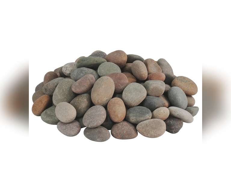 VINICS 40lbs Large River Rocks for Landscaping, 2-3 Inch Natural Unpolished Bulk Pebbles, Hand-Picked Premium Stones for Garden Design Fish Tank, Flower Pots, Pathways and Backyard, Mixed Color 98
