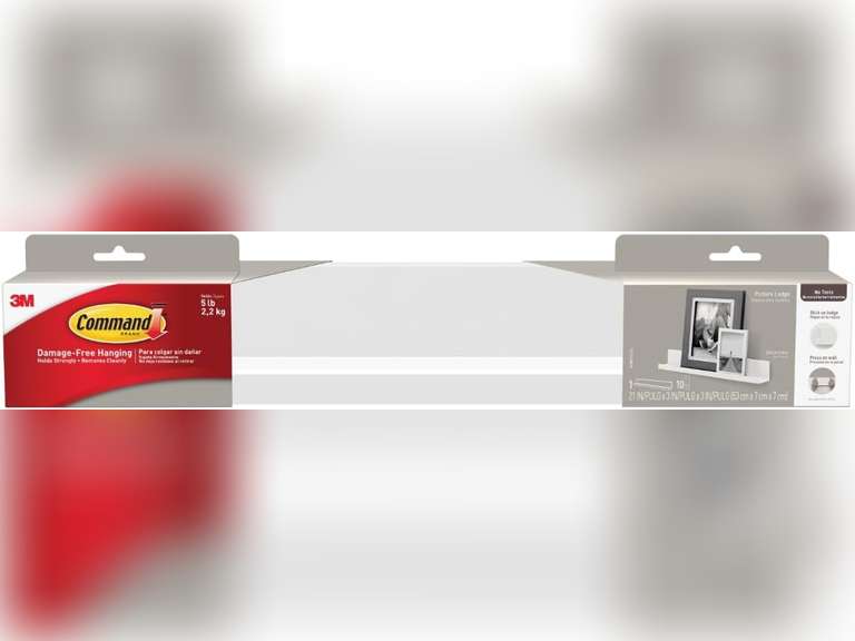 Command Picture Ledge Quartz HOM21Q, One Size 20