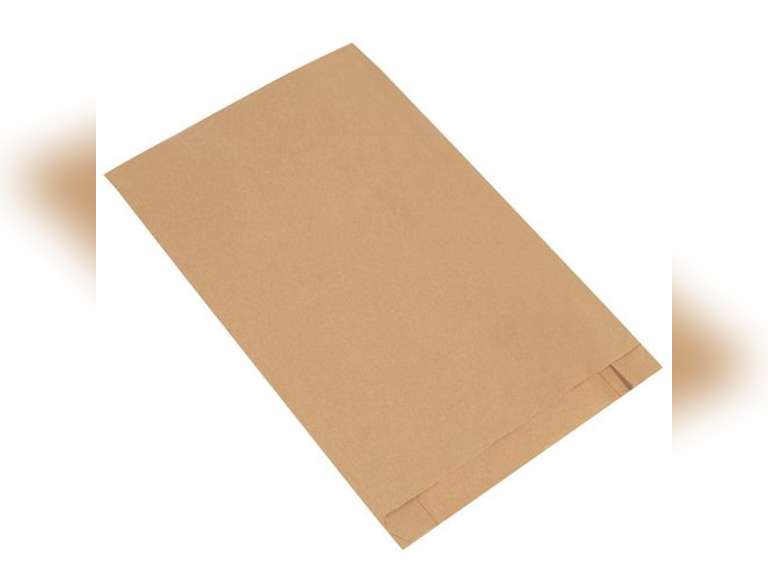 BOX USA BBGM107K Gusseted Merchandise Bags, 12" x 3" x 18", Kraft (Pack of 500) 235
