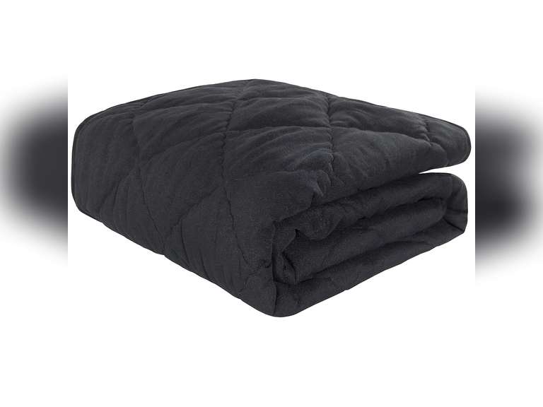 Similar model. NTBAY Down Alternative Toddler Comforter, Lightweight and Warm Crib Quilted Blanket, king size Black 39