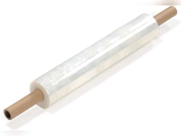 PackageZoom 20 inch x 1000 Feet Stretch Wrap with Handle, Clear Stretch Film, 4 Rolls 62
