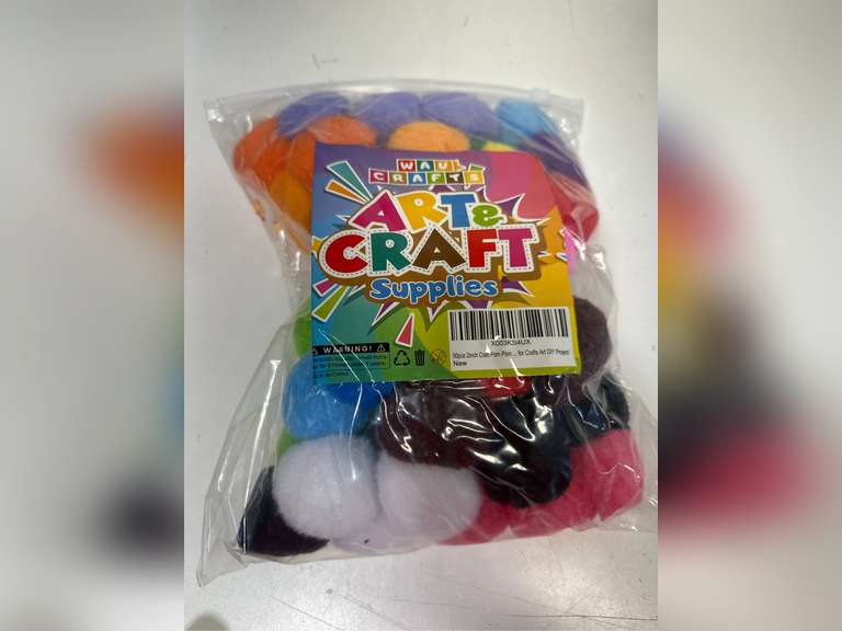 Pllieay 2 Inch Very Large Assorted Pom Poms Arts and Crafts for DIY Creative Crafts Decorations 13