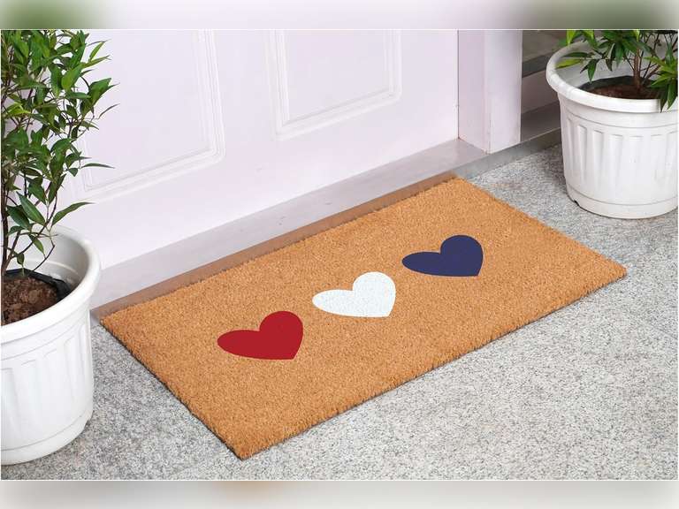 Calloway Mills Patriotic Hearts Doormats (24" x 36") 97