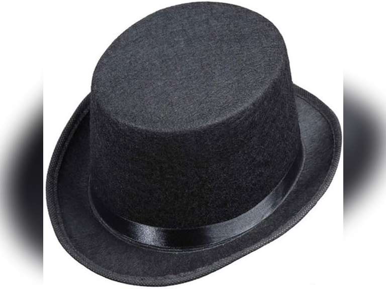 Rhode Island Novelty Deluxe Black Magician Butler Formal Costume Top Hat, One Per Order 6