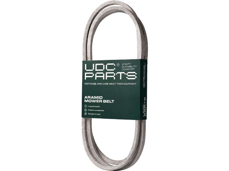UDC Parts GX21395 Mower Deck Belt for John Deere E180 D170 LA175 G110 S180 190C LA150 54" Decks/Aramid Cord / 161.4 inches 37