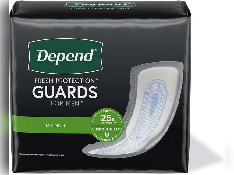 Depend Guards for Men. Depend Guards for Men 50