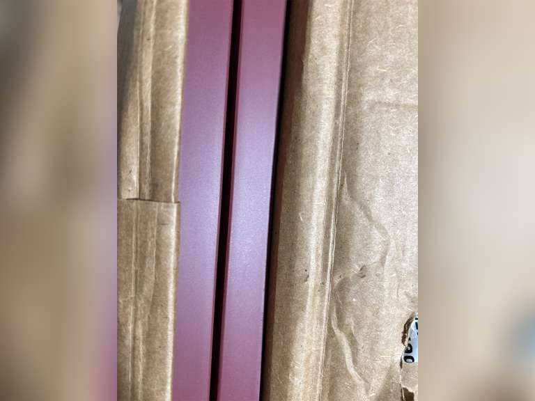 Lifetime Vinyl LL1S14X05500WN Standard Cathedral Top Center Mullion, Open Louver Vinyl Shutters, w/Installation Shutter-Lok's & Matching Screws (Per Pair), 14.5""W x 55""H, Wineberry 59