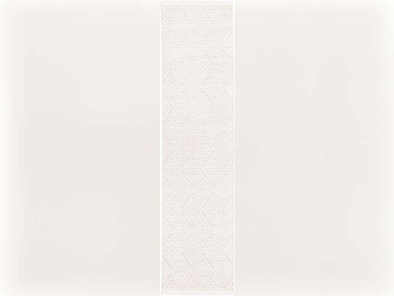 TOWN & COUNTRY LUXE Tretta Modern Geo Runner Area Rug with Plush High-Low Texture, Ivory, 1'9"x7'2" 28