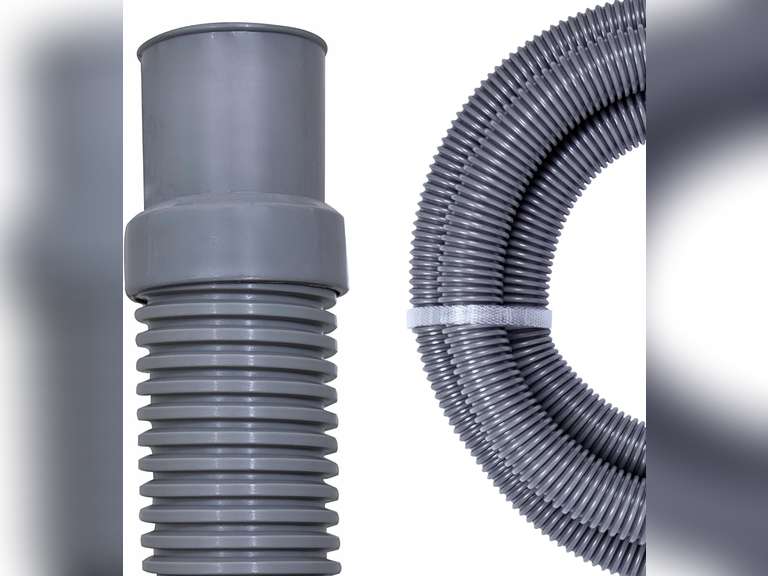 SWIMLINE HYDROTOOLS Pool Pump Filter Connection Hose W/Cuff | 1.5 Inch X 3 Foot | Heavy-Duty Flexible, Durable & Leakproof | Chemical & UV Resistant | for Above Ground Pools Skimmer Filters & Pumps 19
