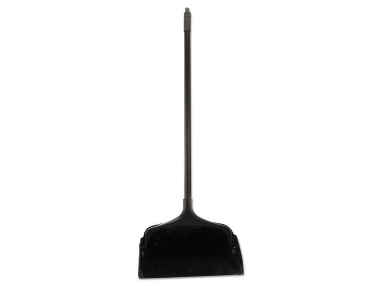 Rubbermaid Commercial Dust Pan Upright Lobby Pro Black - 11.30" Wide - Plastic - Black - 1 Each 21