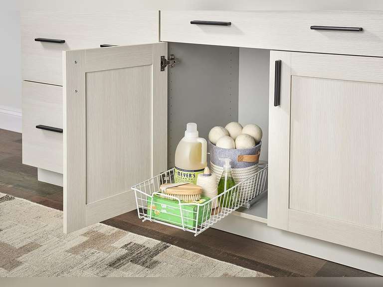 ClosetMaid 3051 Kitchen Cabinet Organizer, 11-Inch One Tier, White 24