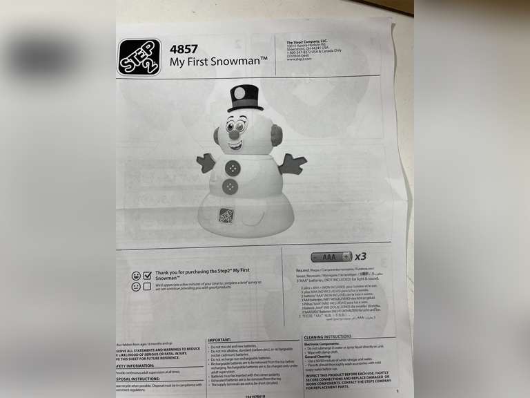 Step2 My First Snowman 65