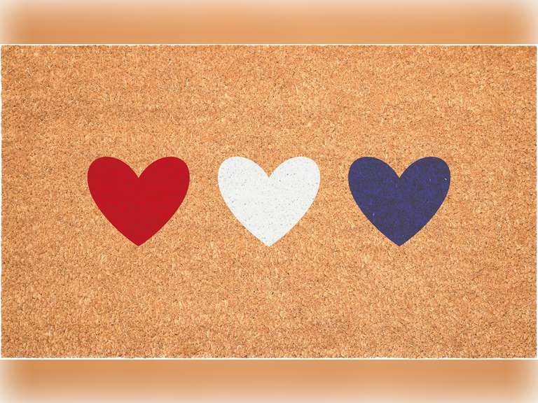 Calloway Mills Patriotic Hearts Doormats (24" x 36") 97