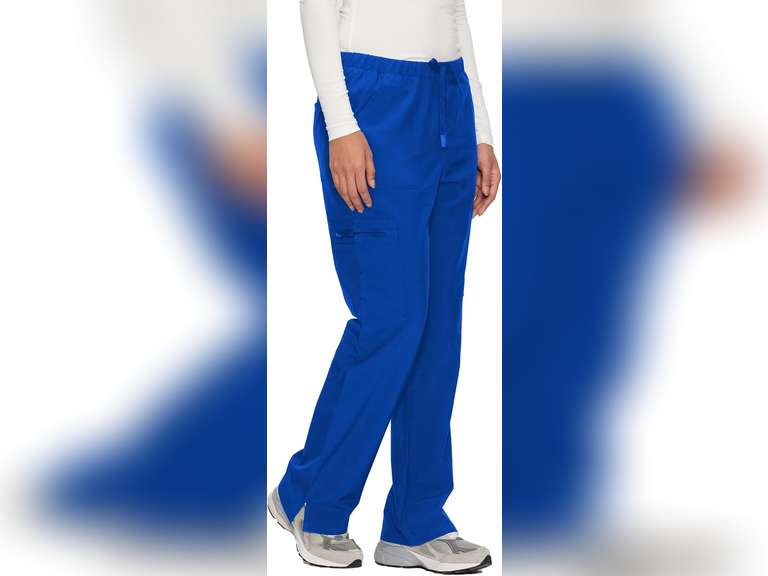 Scrub Pants for Women - Soft Stretch, Cargo Pants Scrubs with 8 Pockets size XS 22