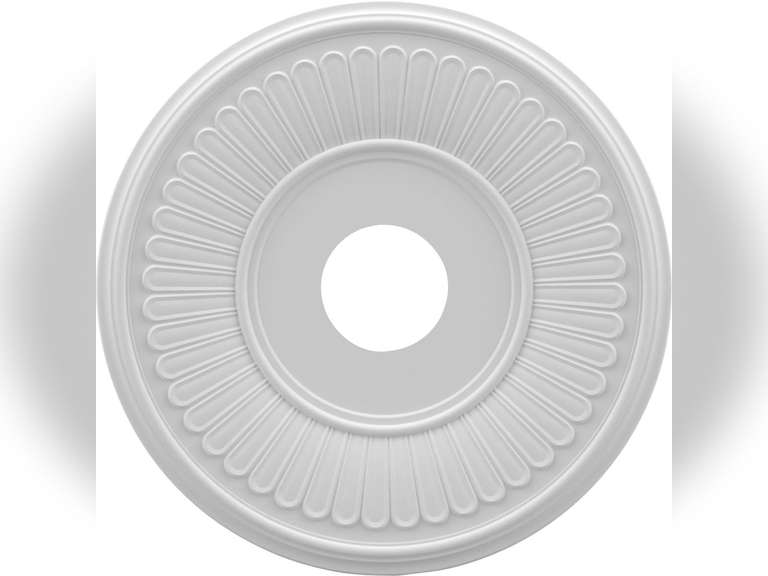 Ekena CMP16BE Ceiling Medallion, Primed White 22