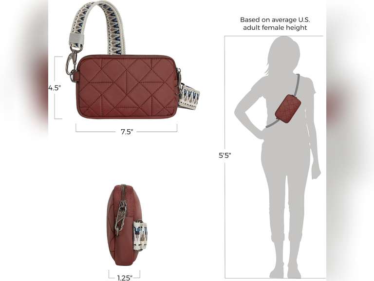 Travelon Anti-Theft Boho Phone Sling 44
