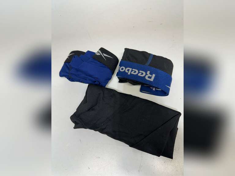 Reebok Mens Boxer Briefs - 3 Pack Stretch Moisture Wicking Mens Underwear with Contour Pouch Boxers for Men (Size L) 20