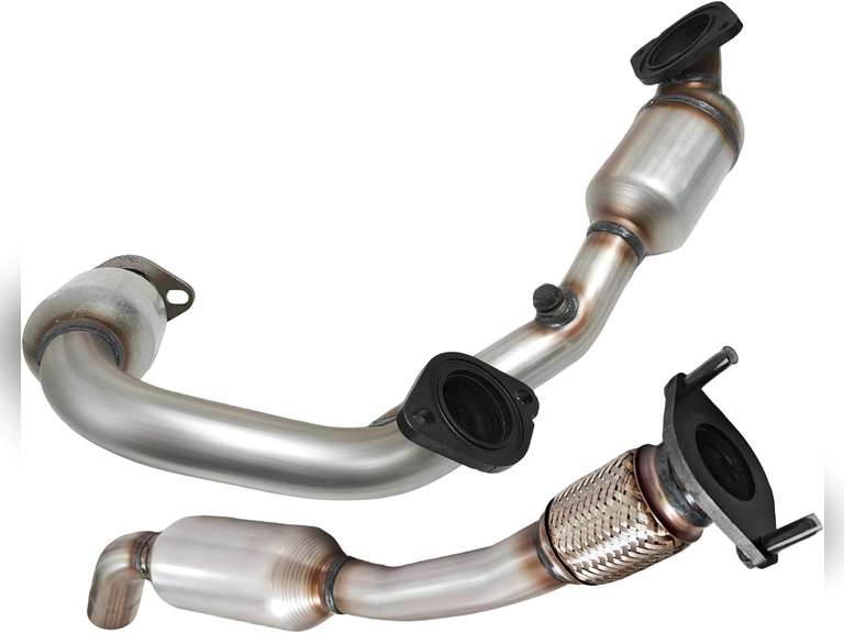 Front & Rear Catalytic Converter Compatible with 2000-2007 Ford Taurus, 2000-2005 Mercury Sable 3.0L V6(Only 3.0L V6 OHV) Catalytic Convertor High Performance (EPA Compliant) 240