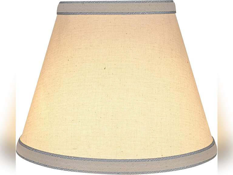 Aspen Creative White, 58909 Transitional Hardback Empire Shape UNO Construction Lamp Shade, 9" Wide (5" x 9" x 7") 45
