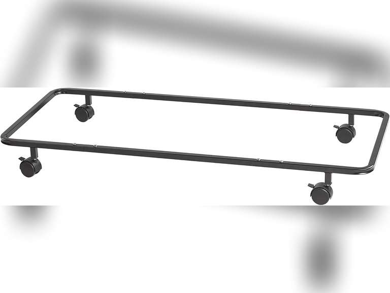 ECR4KIDS Cozy Cot Trolley, Classroom Mobile Cot Storage Cart, Preschool Rest Time Nap Cot Dolly, Stacking Cot Cart, Lightweight Storage Rack Stacking Cozy Cots (Cots Sold Separately) 57
