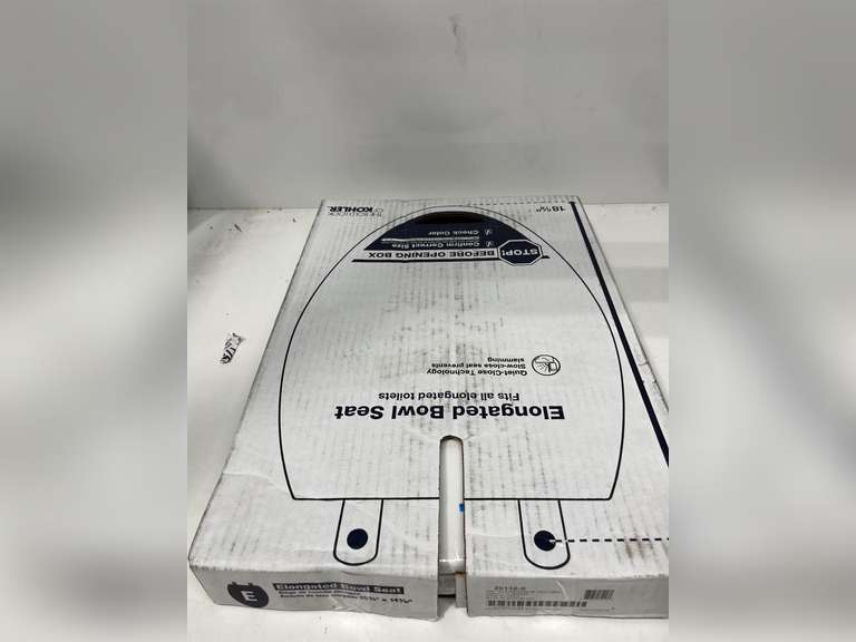 KOHLER K-20110-0 Brevia Toilet Seat, White 41