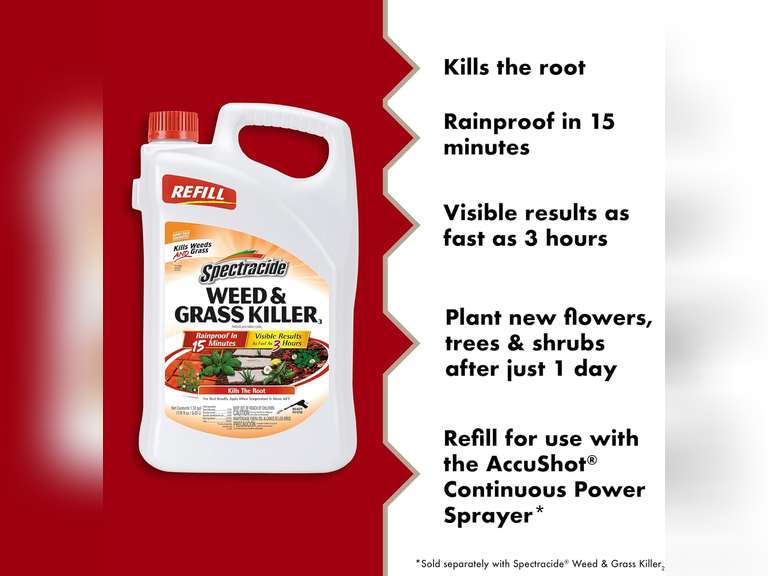 Spectracide Weed & Grass Killer3 (AccuShot Refill) (Pack of 3) 49