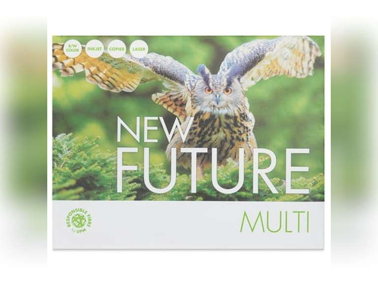 New Future Multipurpose Copy Paper - 8-1/2" x 11", Bright White, 500 Sheets 16