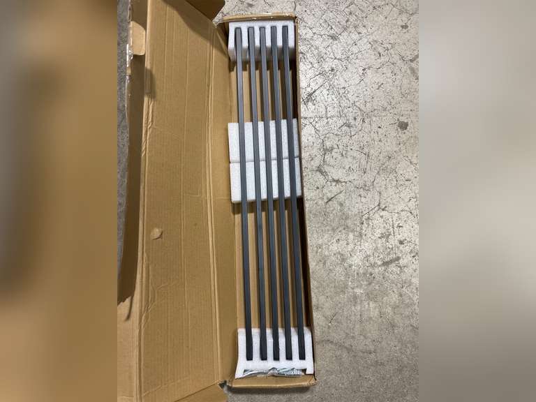 TUNNY 5 Pack Classic Cabinet Handles-18.9"/480mm Screw Spacing Matte Black Furniture Hardware Handles for Kitchen Cabinets Bedroom Cabinet Pulls 100