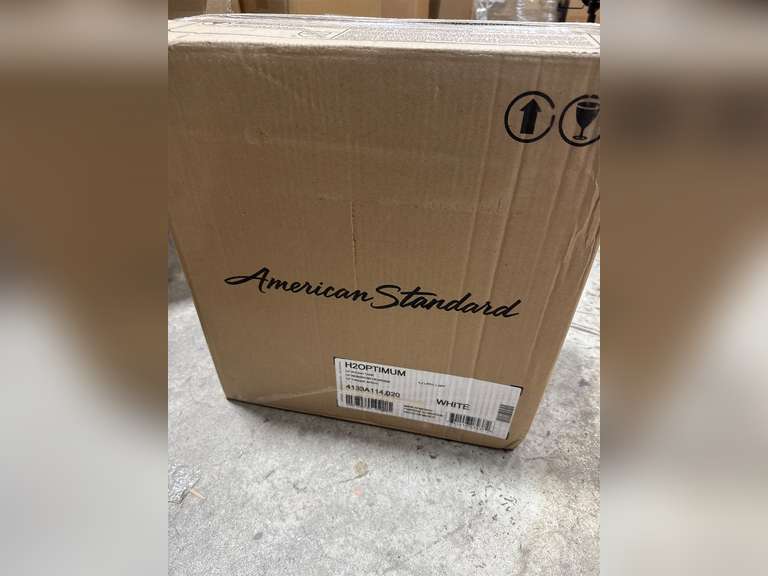 American Standard 4133A114.020 H2Optimum 12" Rough-In Toilet Tank, White 287