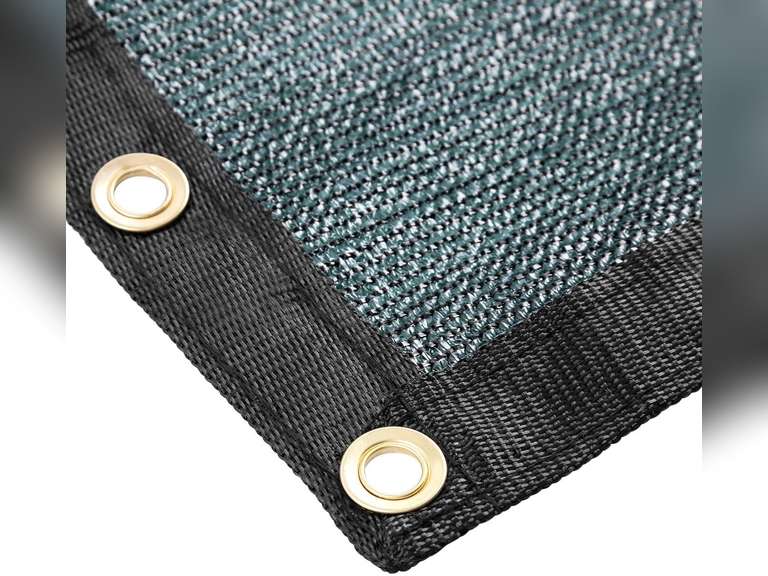 Sunnyglade 5 feet x 50 feet Privacy Screen Fence Heavy Duty Fencing Mesh Shade Net Cover for Wall Garden Yard Backyard (5 ft X 50 ft, Green) 48