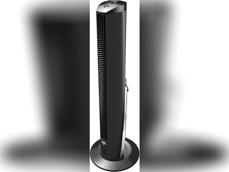 Vornado OSCR37 Oscillating Tower Fan and Air Circulator with Remote, Smooth Oscillation, Timer and Touch Controls, 37-Inch,Black 90